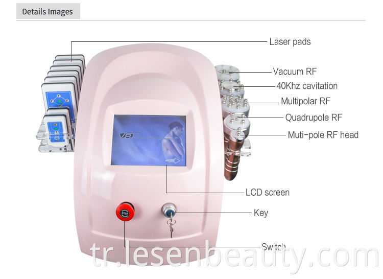 Ultrasonic Weight Loss Fat Burner Vacuum Cavitation System